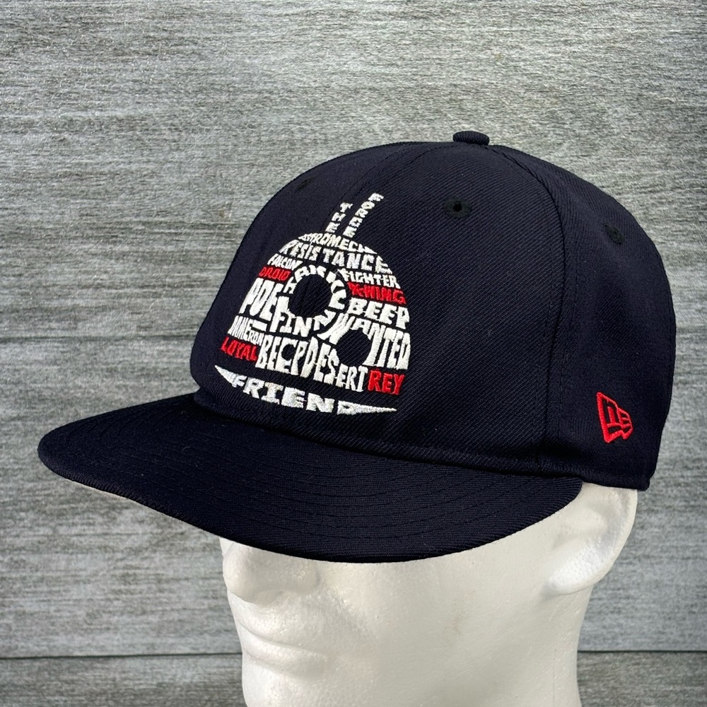 Atlanta Braves BB8 Star Wars Rare Limited Hat Snapback New Era 9Fifty Wool MLB